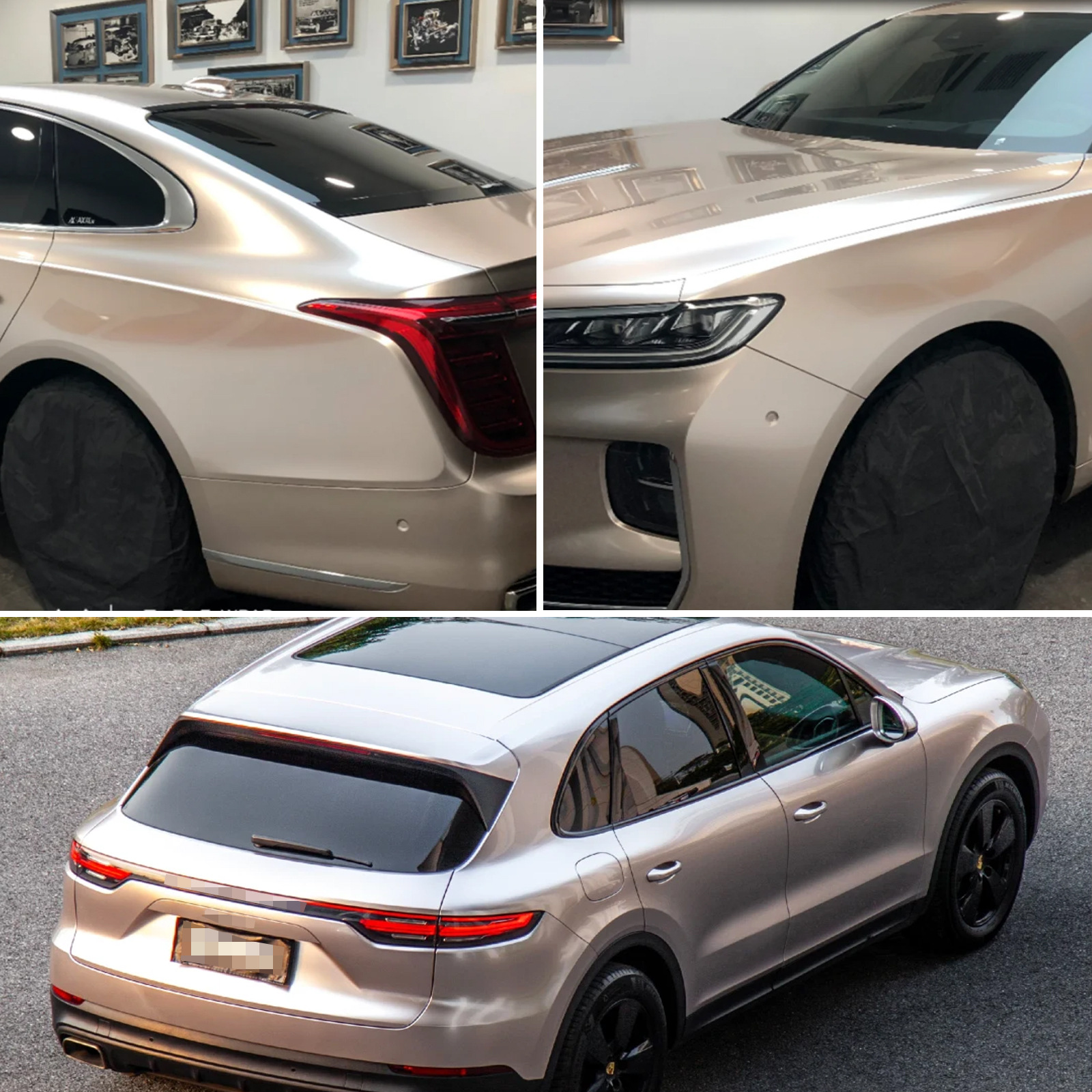 Cross-Border Supply of High-Quality Tpu Color-Changing Film Ppf, Akka Gold Color Car Color-Changing Protective Film, Anti-Scratch and Self-Healing