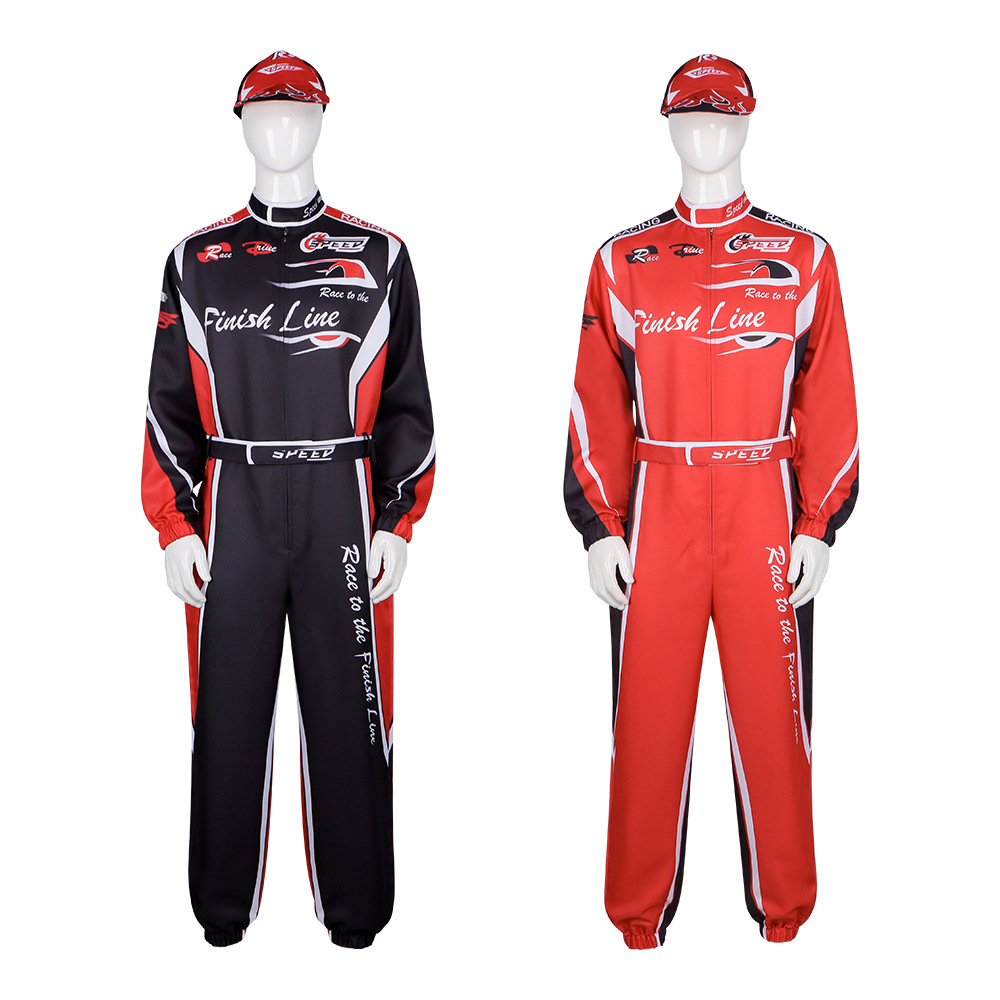 Halloween Racing Suit Cos Kart Off-Road Vehicle Atv Jumpsuit Outdoor Cycling Suit Motorcycle Suit Cross-Border