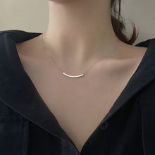 微笑笑脸项链女ins锁骨链不掉色原宿风酷小众高级感时尚网红百搭