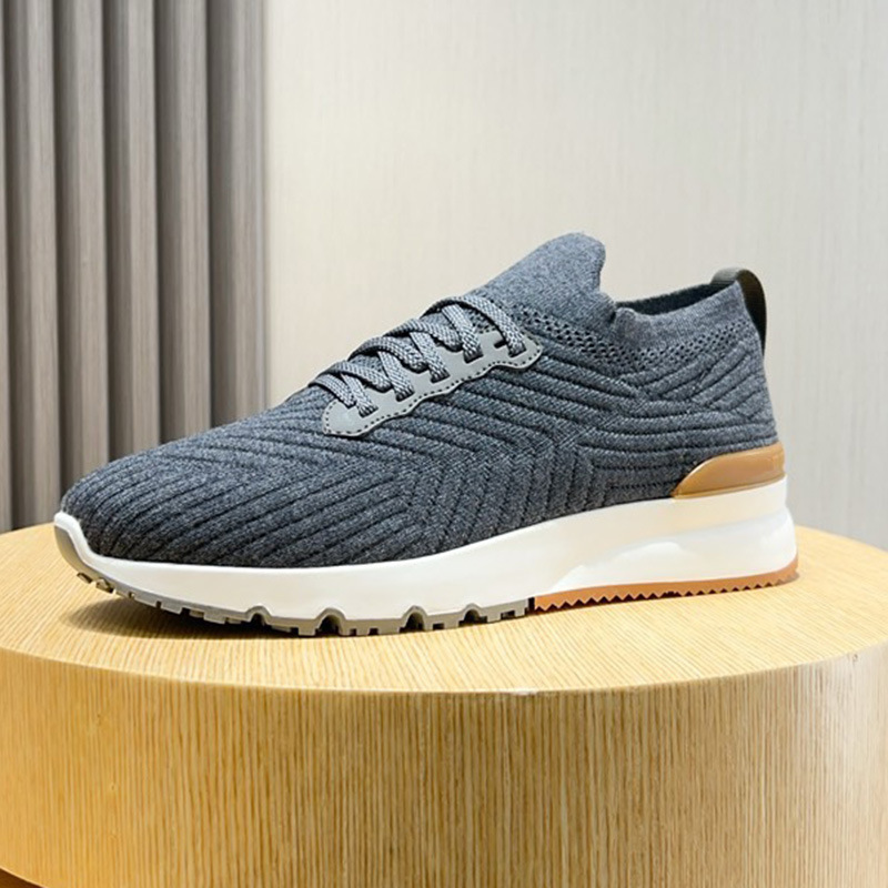 Korean Style Thick-soled Slip-on Loafers For Men Breathable Shoes_voghion.com