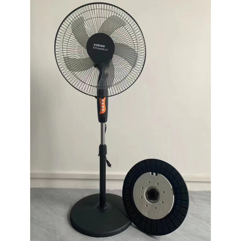 Ventilador de piso de pulgadas de punto de comercio exterior, ventilador eléctrico de viento grande de tono ligero doméstico, ventilador vertical de control remoto, envío gratis a casa