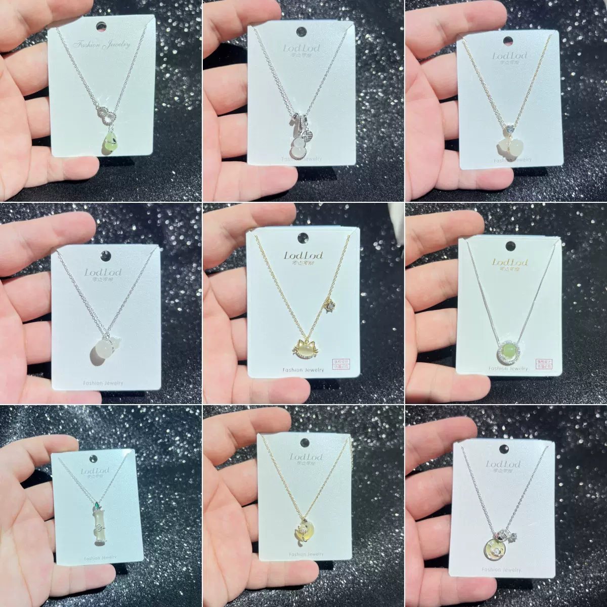 零尚轻奢玉髓款项链女新款项链配饰女设计感送礼义乌配饰创意原创