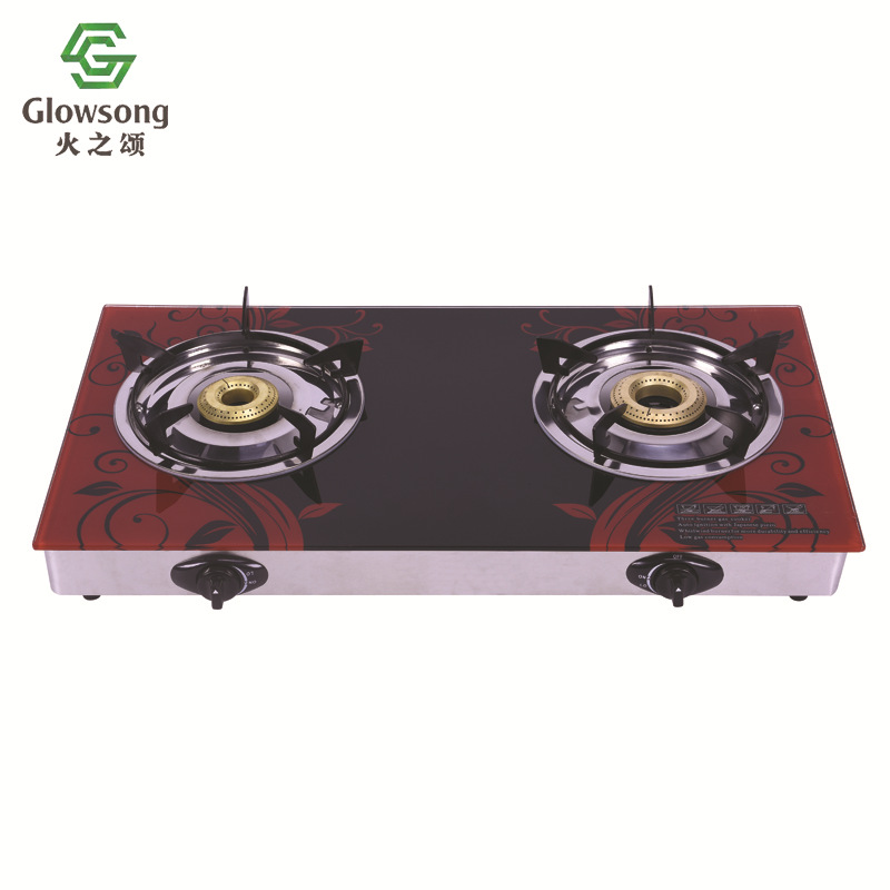 estufa de gas doméstica doble estufa de gas de mesa estufa de gas natural gas licuado estufa de mesa estufa de gas de carbón suministro de fábrica