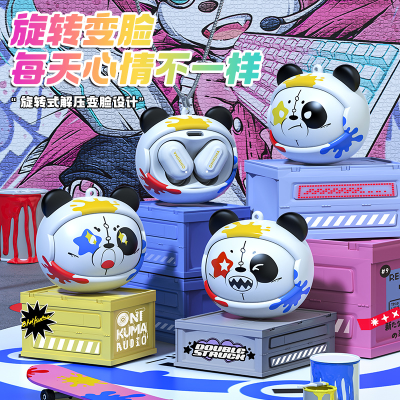 Nuevo auricular Bluetooth inalámbrico verdadero ONIKUMA T20 transfronterizo Reducción de ruido TWS Alta calidad de sonido 5.3 en el oído