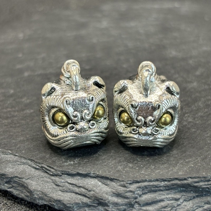 チベット白銅花びらビーズ手作り diy ビーズブレスレットトップビーズネックレスペンダントアクセサリー|undefined