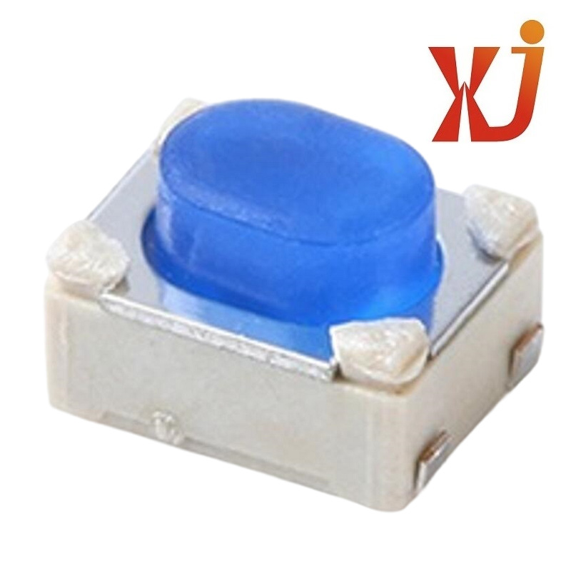 蓝色按钮轻触开关 硅胶轻触开关4.2mm*3.3mm  蓝色按键轻触开关