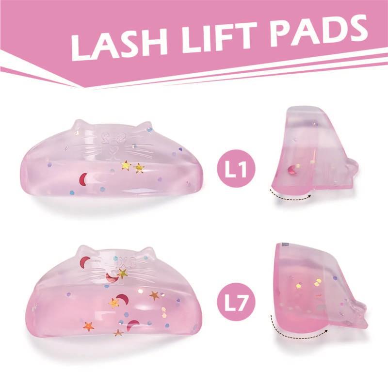 Libeauty Totoro modelado queratina transfronteriza cirugía de pestañas rizadas borde de girasol pestañas lash lift pads