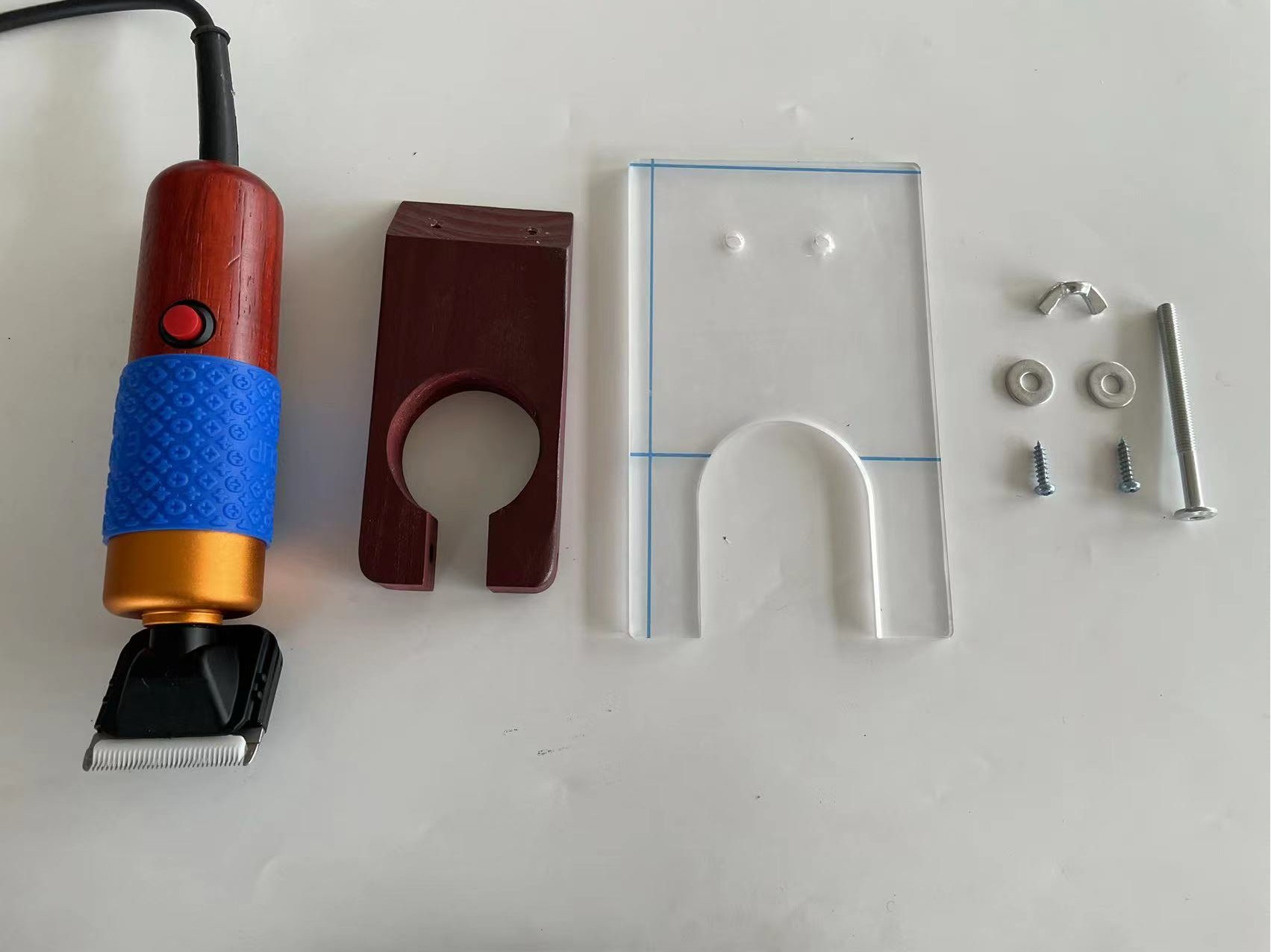 tufting gun 簇绒电推剪架子底座修剪地毯工具推子支架推毛器配件-阿里巴巴