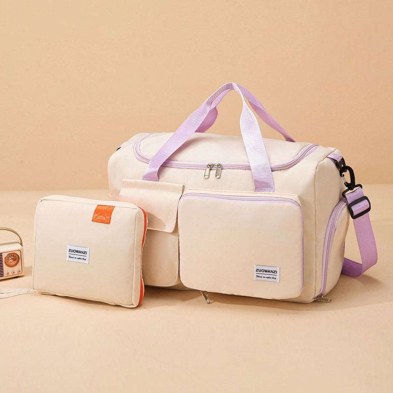 Foldable capacious universal travel bag for traveling for gym for…