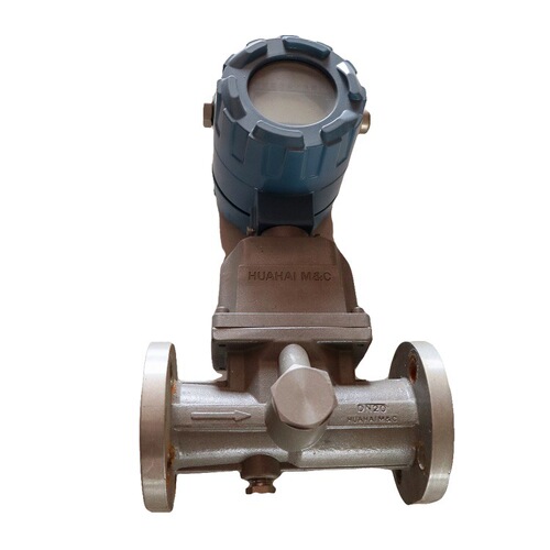 Smart Spiral Vortex Flow Meter Aluminum Stainless Steel LUX Natural Gas Hydrogen Oxygen Meter