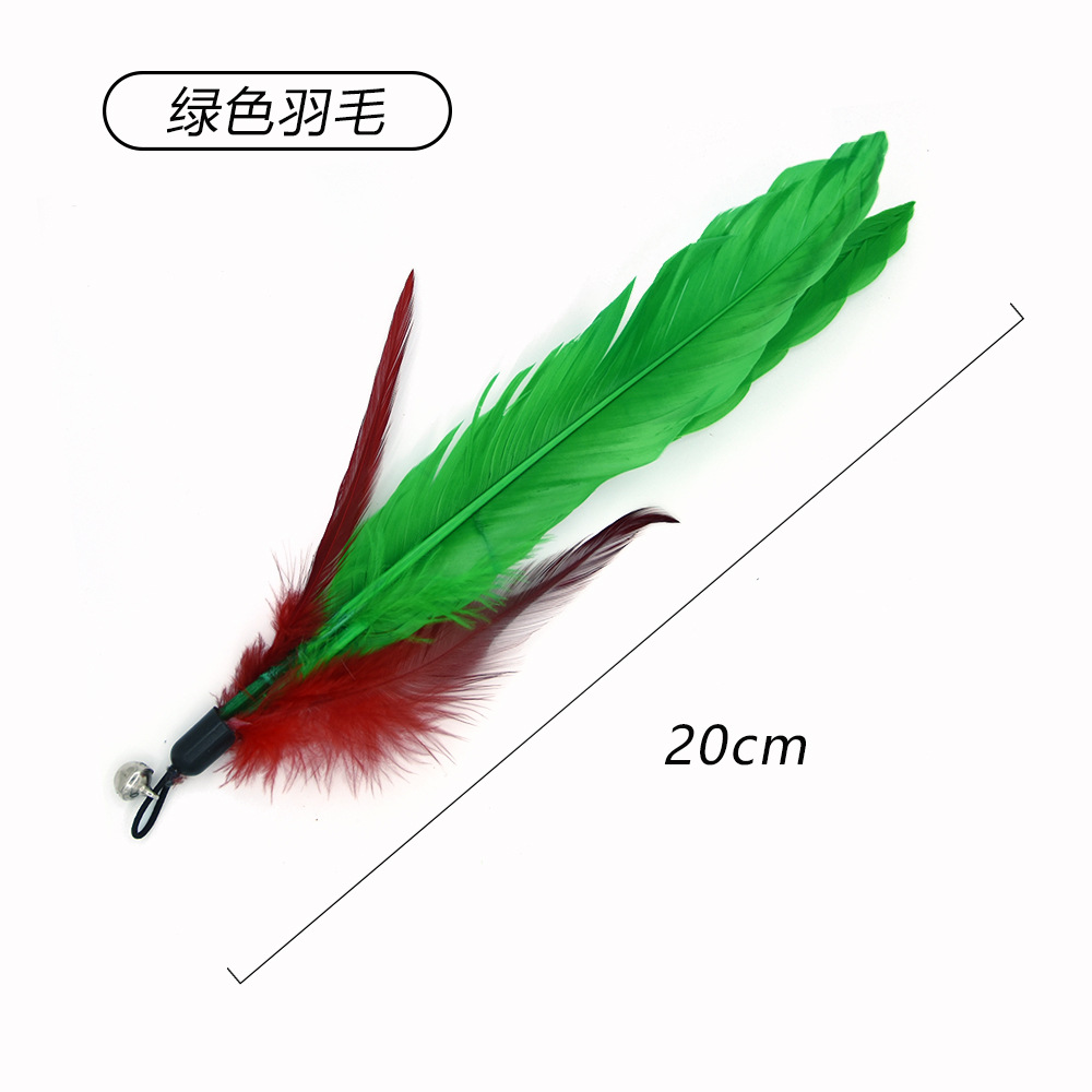 Resumen transfronterizo nueva mascota gato juguete gran pez volador cabeza de reemplazo divertido gato palo de juguete de felpa caña de pescar cabeza de reemplazo