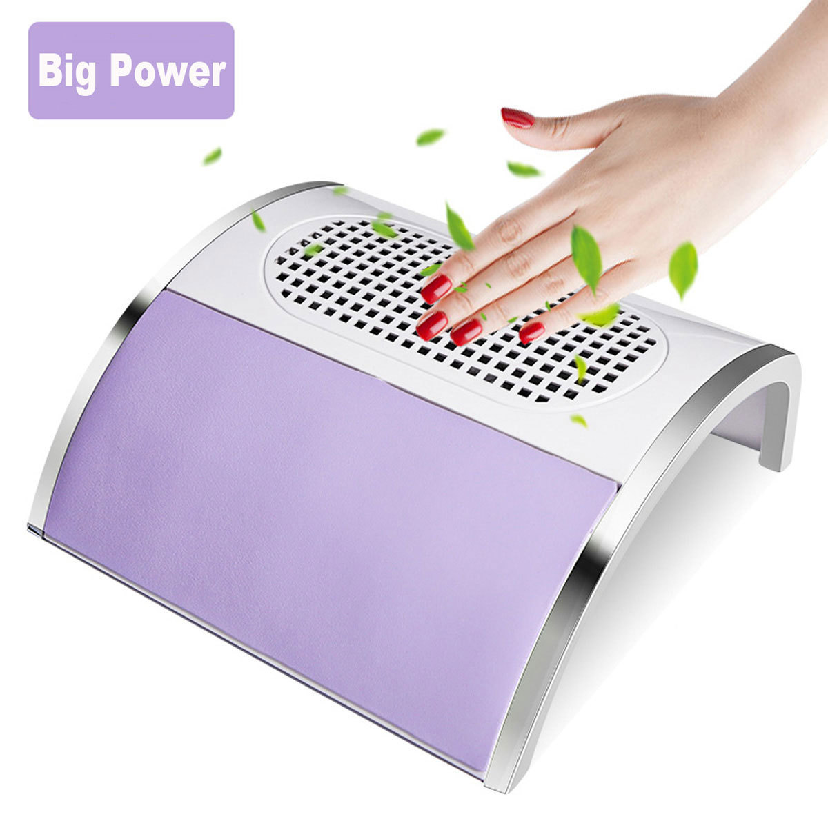 Explosión transfronteriza aspiradora de uñas limpiadora de uñas aspiradora de polvo de alta potencia almohada de mano herramienta de doble propósito