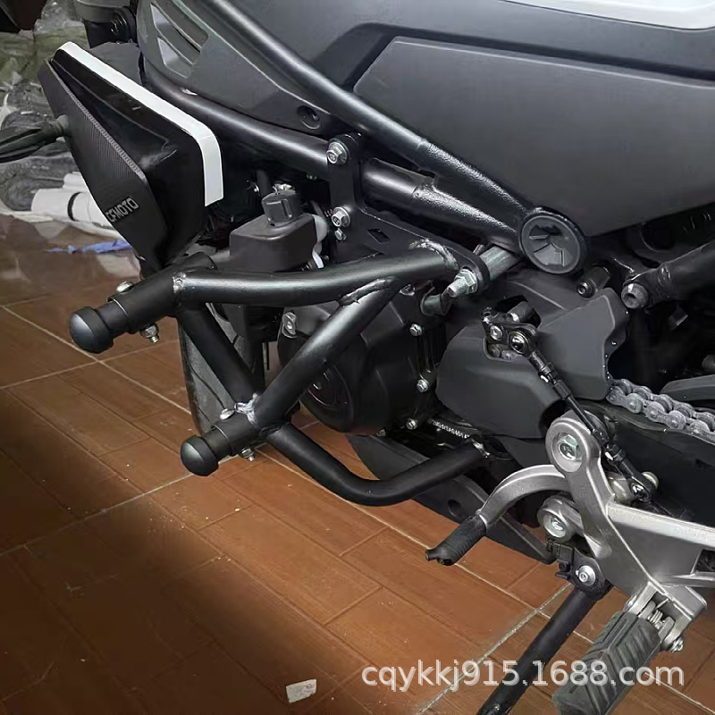Suitable for Chunfeng 450Sr New Competition Bar Spring Head 450Nk Modified Bumper Anti-Fall Guard Single Rocker Arm