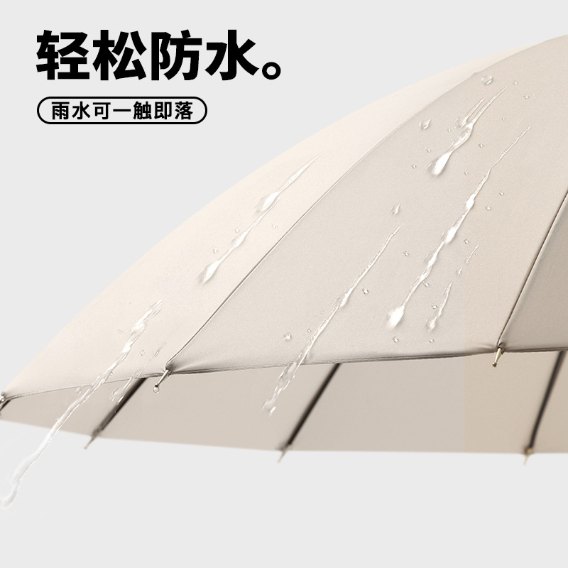 16骨配色愛心柄小清新自動晴雨傘長柄傘批發定廣告傘批發