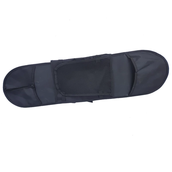 Skateboard, mesh bag