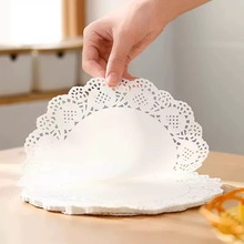 吸油纸食物专用厨房油炸食品烤肉烧烤烘焙垫纸烤盘烤箱隔油纸圆形