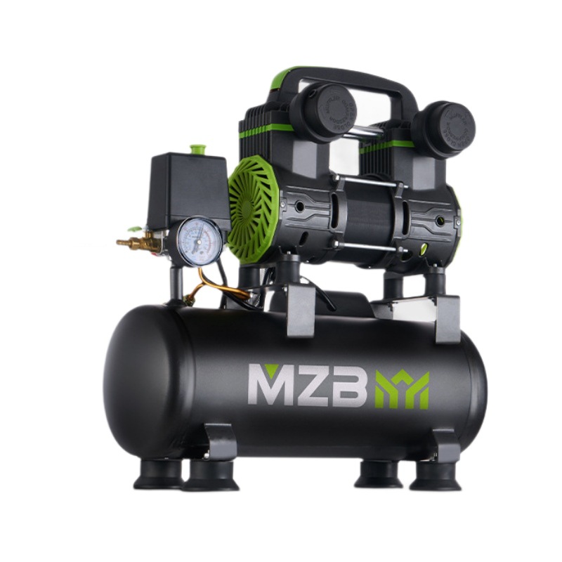 静音オイルフリーエアコンプレッサー220V小型ポータブル家庭用木工用ネイルガン塗装自動車修理装飾用エアポンプ