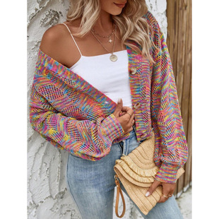 N 77628 French retro knit cardigan ��ʽ�͹Űٴ�ᘿ��_��