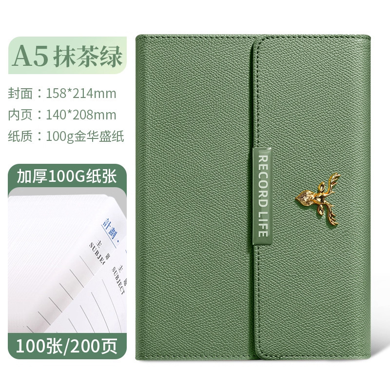 Caja de regalo de cuaderno de alta calidad de alto valor comercial práctica de regalos de graduación cuaderno de notas puede imprimir logotipo