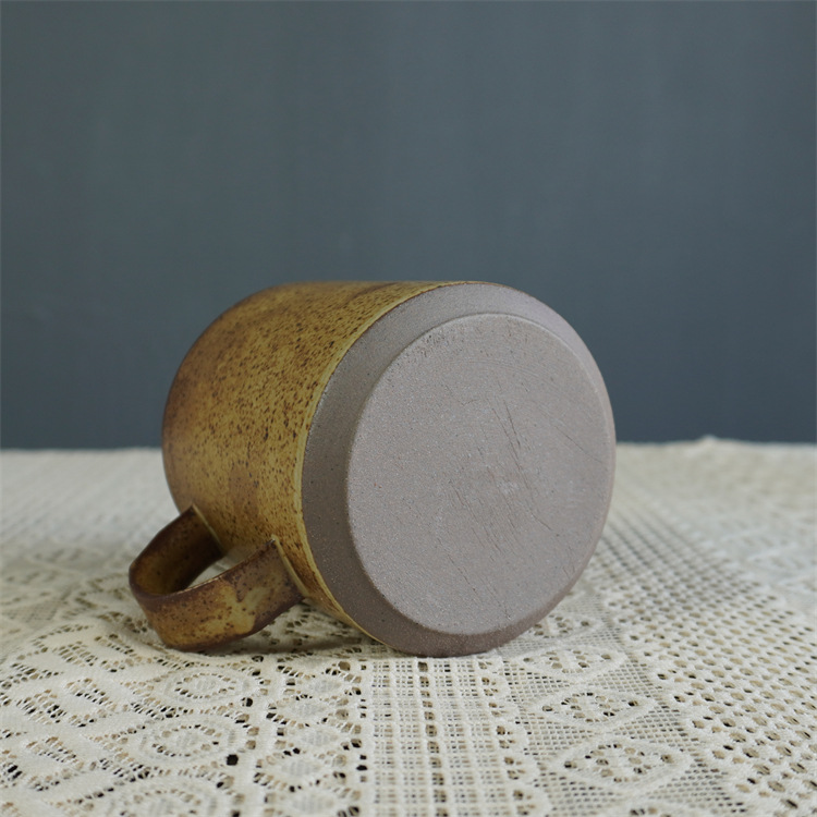 Ceramic Coffee Mug Japanese Style Aesthetic Afternoon Tea Cup_voghion.com