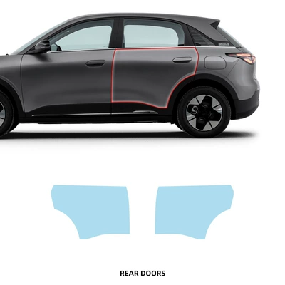 Full Car Protective Film Free – Car paint protective film - one-tpu-film-for-the-rear-door-imported-tpu-film-specially-cut-for-special-vehicles