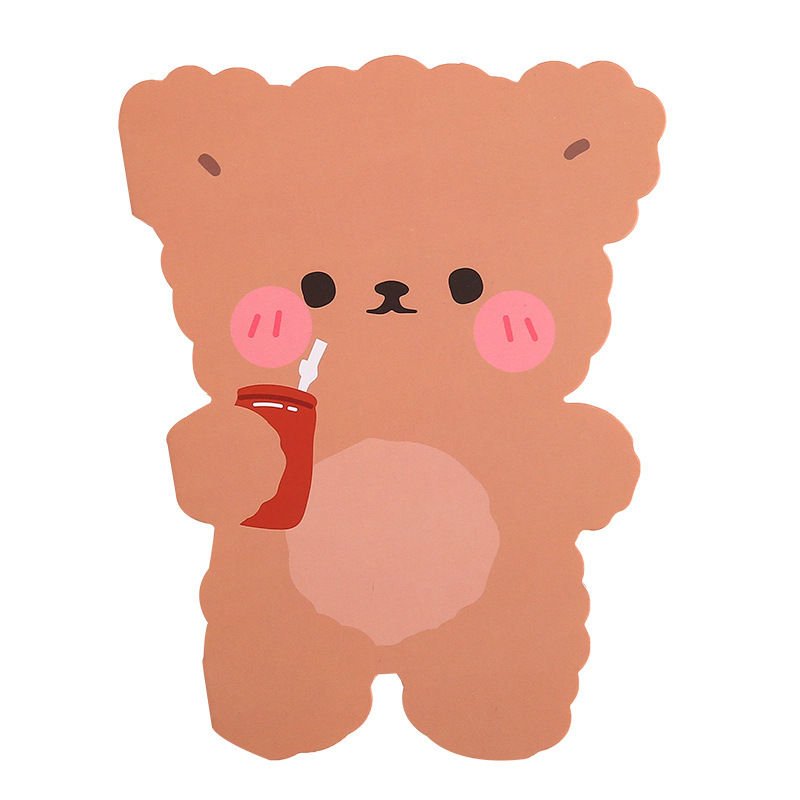 Tarjetas postales de dibujos animados tarjetas de felicitación alienígenas tarjetas pequeñas cartas escritas a mano tarjetas de deseos en blanco para estudiantes y niños bendiciones