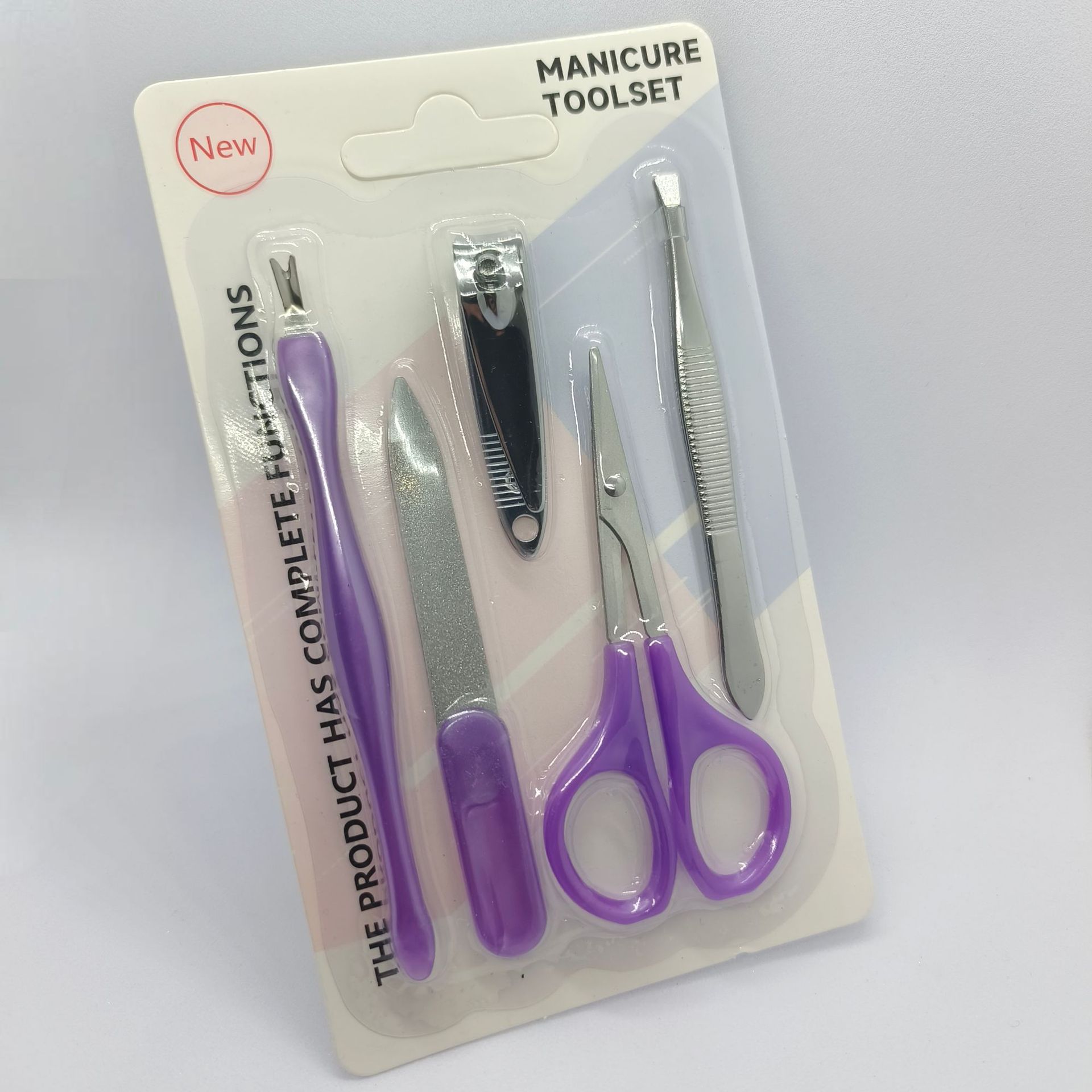 Conjunto de cortauñas, conjunto de cortauñas, tijeras de corte de pelo, cortauñas, cortauñas, manicura de pies oblicua y frontal para evitar salpicaduras y heces 9