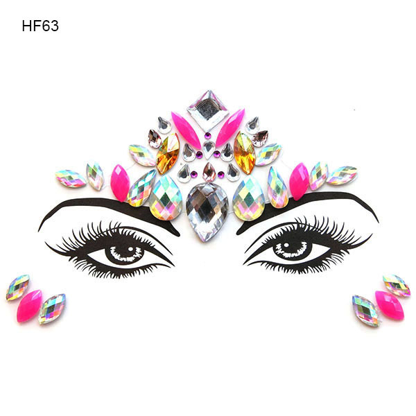 Crystal face sticker ˮü걦ʯ곧