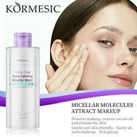 KORMESIC тройной уход мицеллярная вода Acne water освежает кожу и омолаживает трансграничные внешнеторговые производители оптом