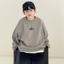 男童卫衣春秋款2026新款痞帅男孩衣服大儿童装秋季打底衫秋装上衣