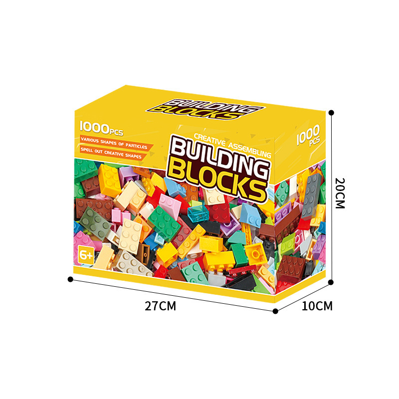 Australian building blocks 1000 500PCs wholesale compatible Lego small particle building blocks diy build cross-border 6