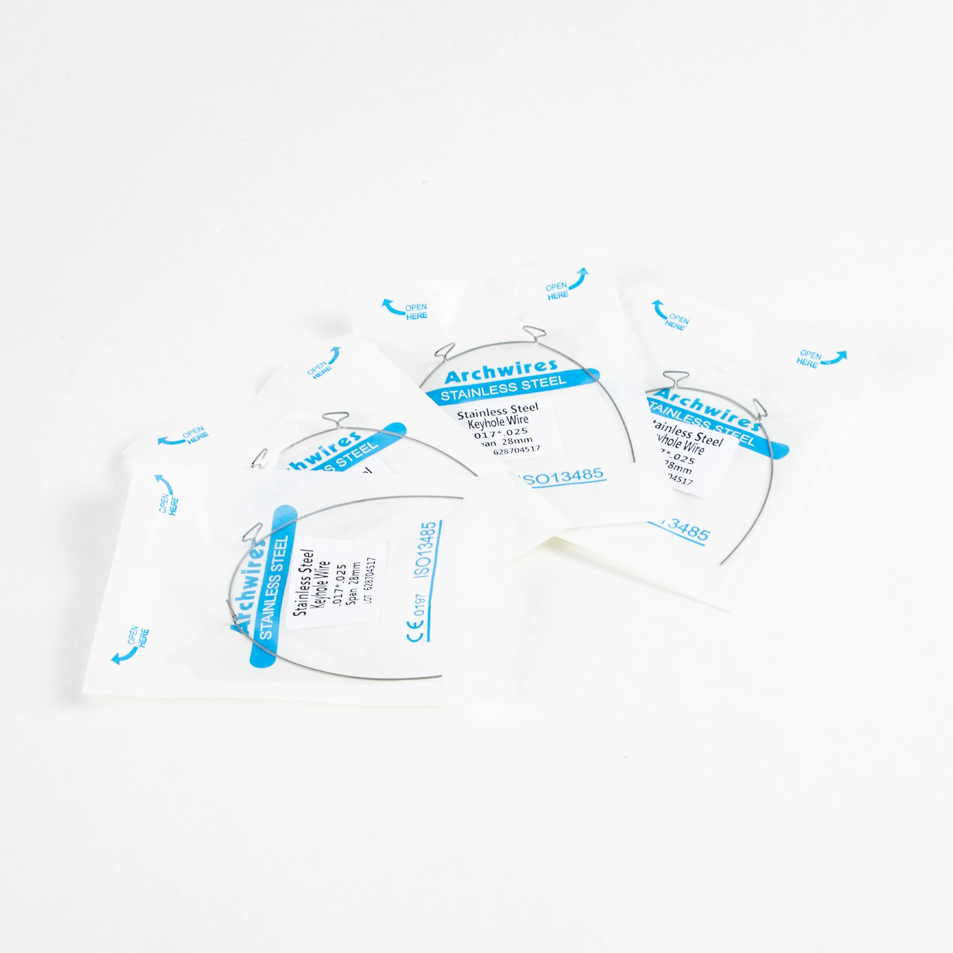 Ортодонтическая дуга из нержавеющей стали: превосходное решение для выравнивания зубов — 28 мм