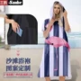 定制柔软连帽亲肤浴袍