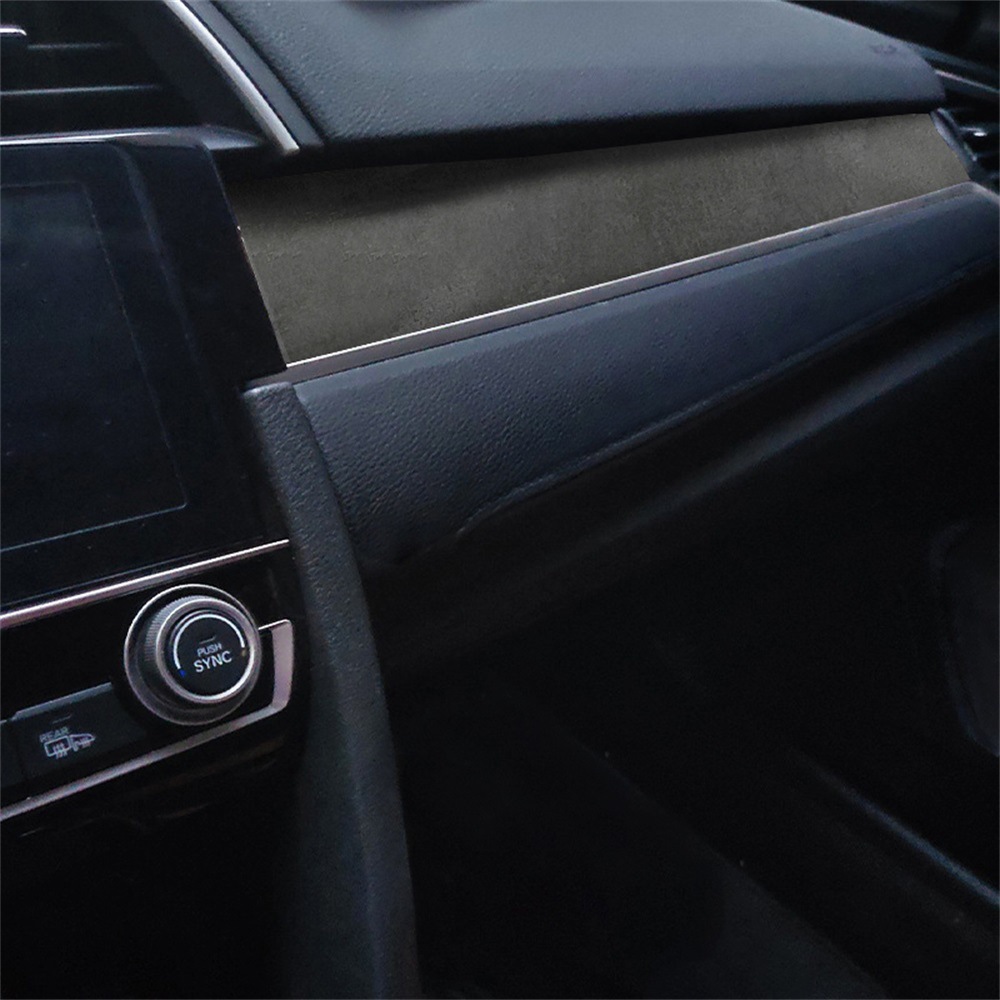 Car Interior Decal Suede Fabric Direct from Manufacturer, Self-Adhesive Personalized Car Wrap Anti-Scratch