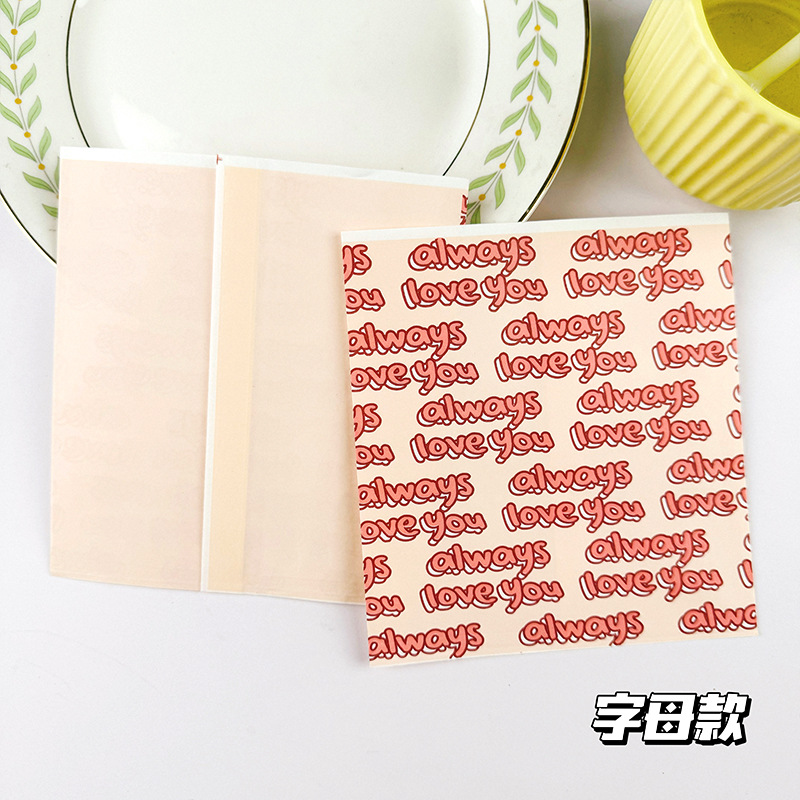 Bolsa de fondo cuadrado a cuadros de color, regalo de vacaciones, bolsa de papel kraft de dibujos animados ins, bolsa de regalo de Navidad de San Valentín