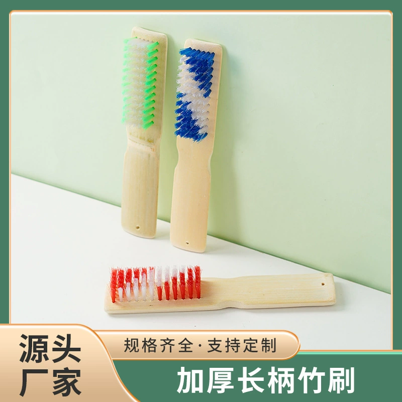 Толстая длинная ручка бамбуковая щетка для стирки обуви щетка бамбуковая щетка для чистки бамбуковая щетка для чистки бамбуковая щетка многофункциональная длинная бамбуковая щетка для производителей оптом