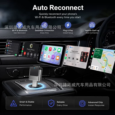 Car Connectivity Box, Simsiz CarPlay və Android Auto