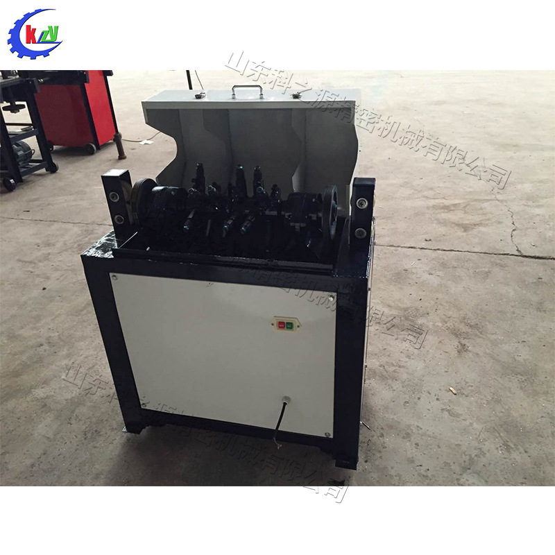 废旧钢筋除氧化皮层和表面锈迹 南方生锈钢筋抛光机 钢筋打磨除锈