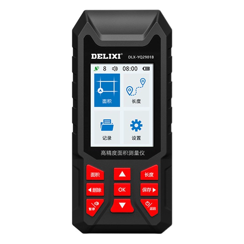 Измеритель акра Delixi Высокоточный портативный измеритель акра GPS измеритель площади земли