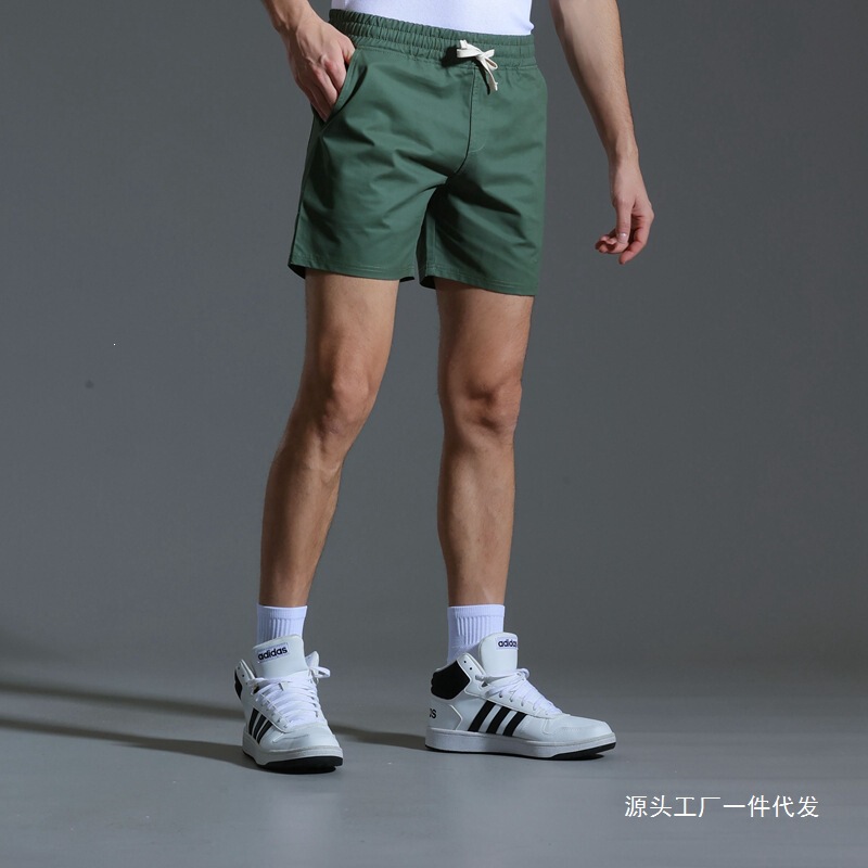 2024 Pure Cotton Shorts for Men, Trendy Men's Three-Quarter Shorts, Unisex Couple Casual Shorts, Four-Quarter Shorts for Women, Men's Pants
