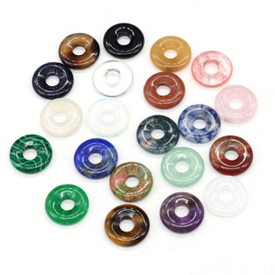 18mm��Ȼ�댚ʯ���Ӵ�����L܇݆ƽ����ɢ�鴮��diy�Ʒ�����