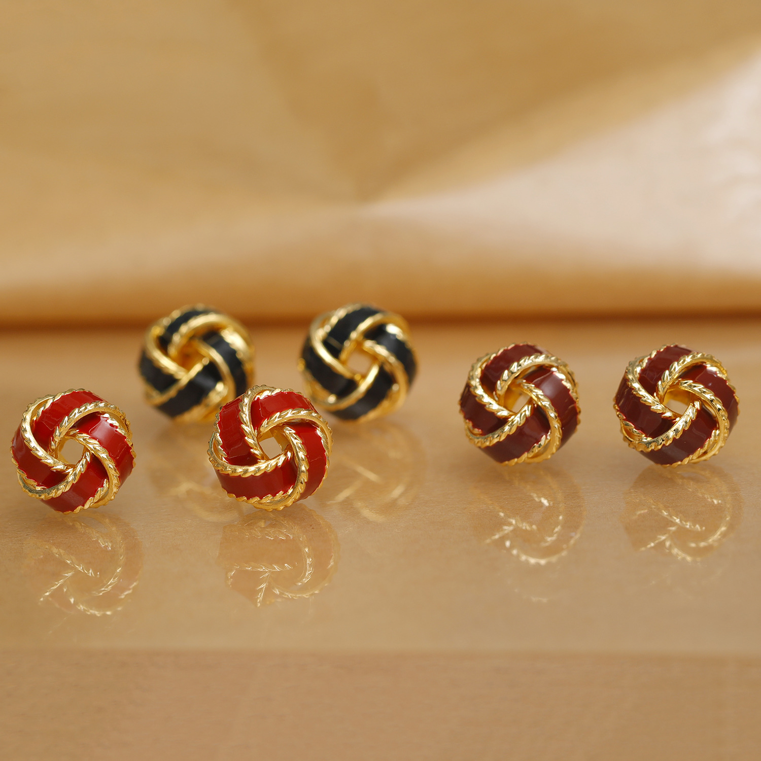 Retro earrings