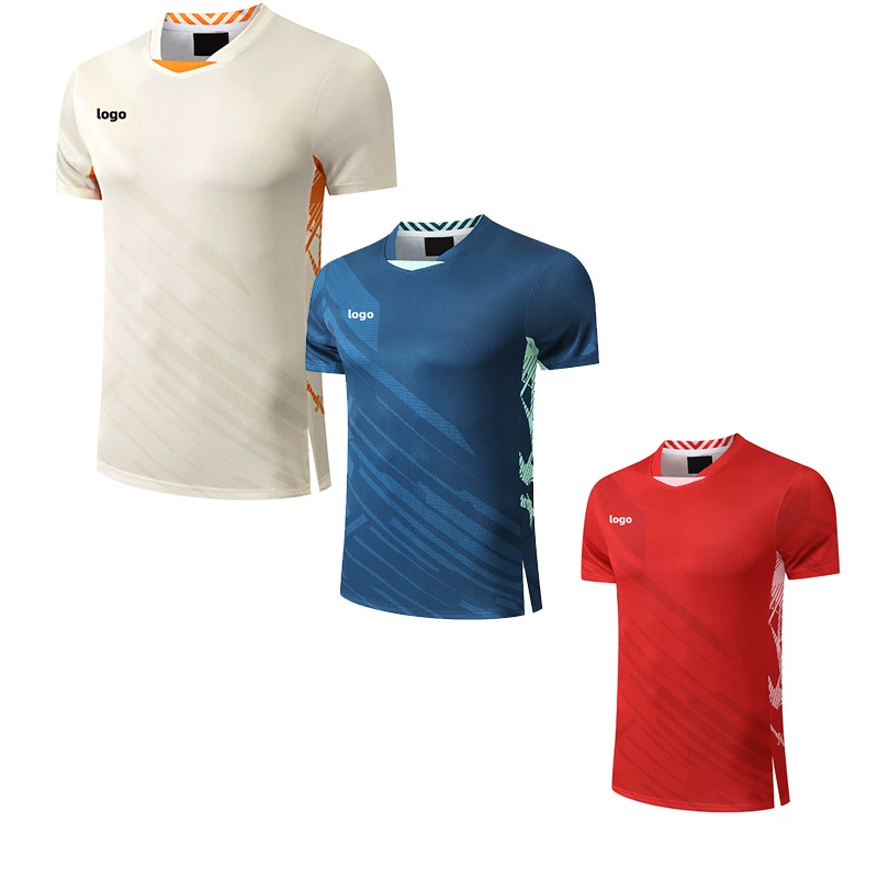 Новый криво в 2025 году ~ Костюм для бадминтона быстрый сухой досуг группы мужчин и женщин с короткими рукавами