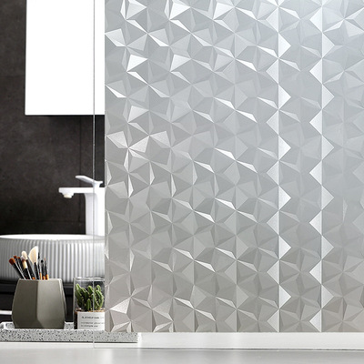 靜電磨砂玻璃貼紙浴室窗戶防窺膜廚房窗花紙防曬隔熱玻璃貼膜批發