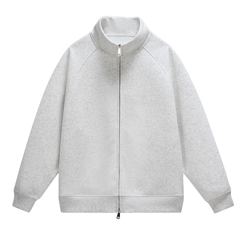 sweatshirt with zipper for leisure