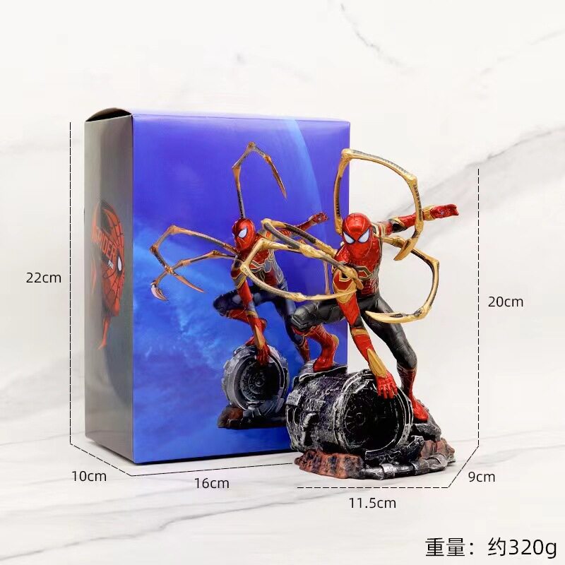 Crouching Spider-Man [height about 25CM] boxed