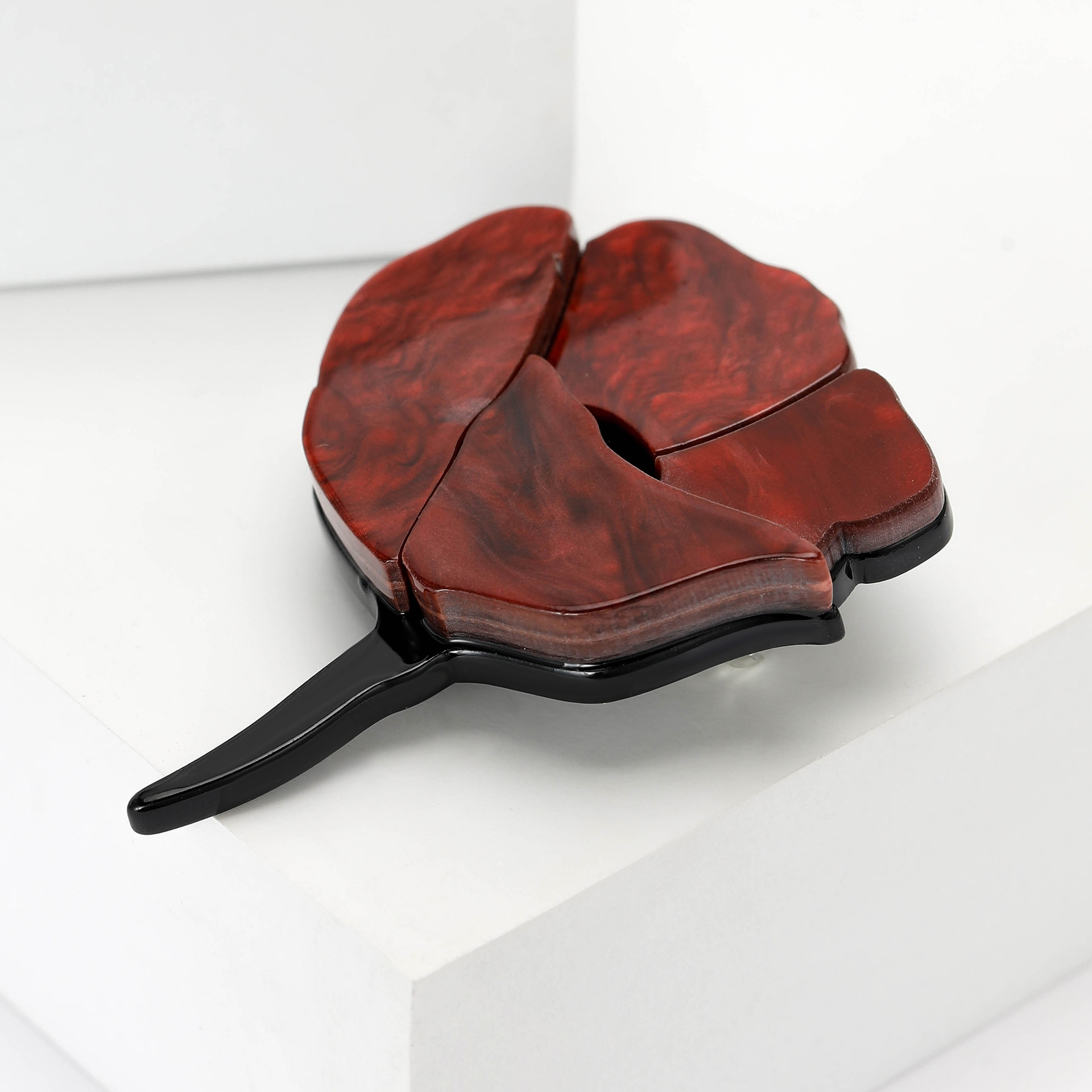 12g Weight Brooches Classification Holiday, Selfie Occasion Acrylic Material Flower Pattern Women's Gender Enamel Design Elegant, Lady Style Elegant Lady Pin Flower Arylic Enamel Women's Brooches 10