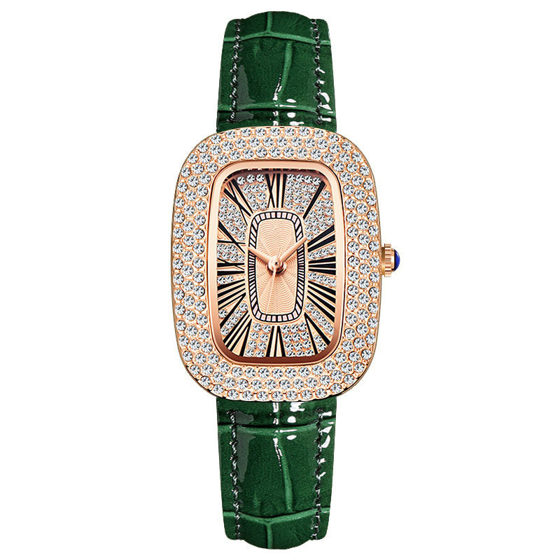 Little Green Watch Watch Woman Niche Pigeon Egg Network Red Douyin…