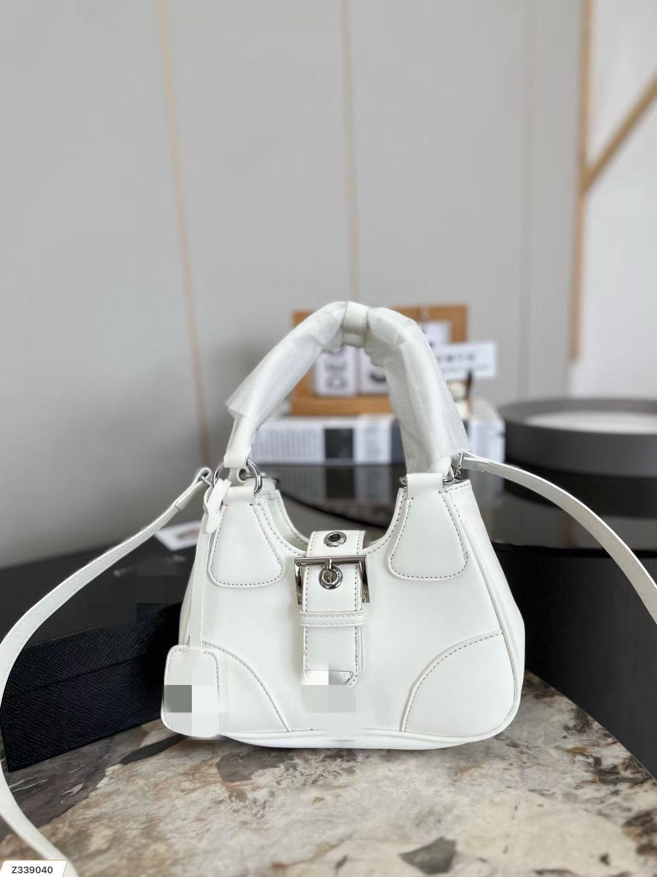 Soft Hobo Underarm Bag - Sweet & Cool Biker Style, Niche Designer Shoulder & Crossbody Bag For Women - Thumbnail 7