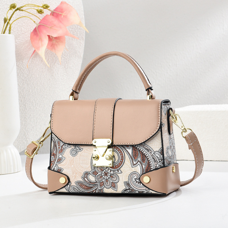 Bolso de mujer atmosférico de un solo hombro de moda de todo fósforo portátil nuevo patrón tejido fabricante bolso de mujer bolso de mensajero 2025